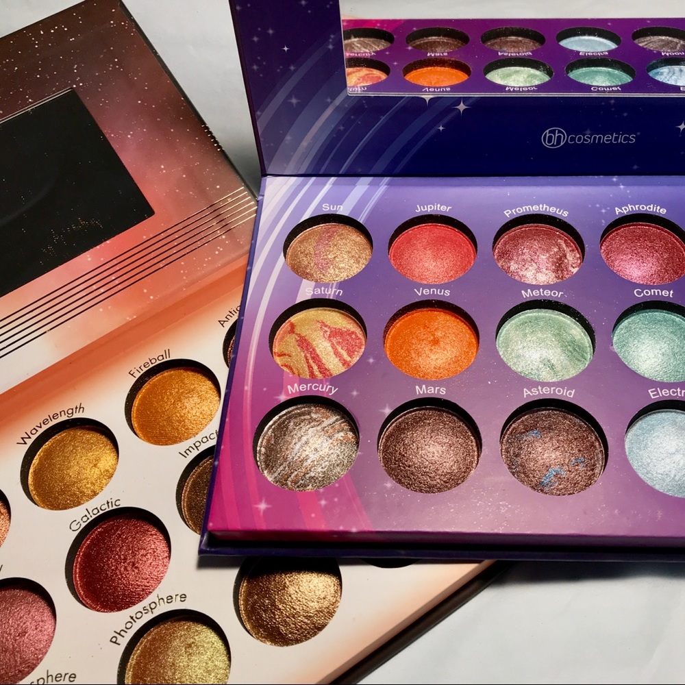 BH cosmetics SOLAR FLARE 18 color baked palette